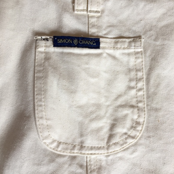 Simon Chang Denim Skirt - Picture 4 of 6